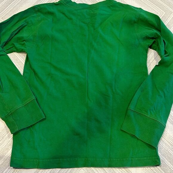 Wes & Willy Boys ‘Kung Fu Ketchup’ Green Long Sleeve Graphic Shirt - Picture 6 of 7